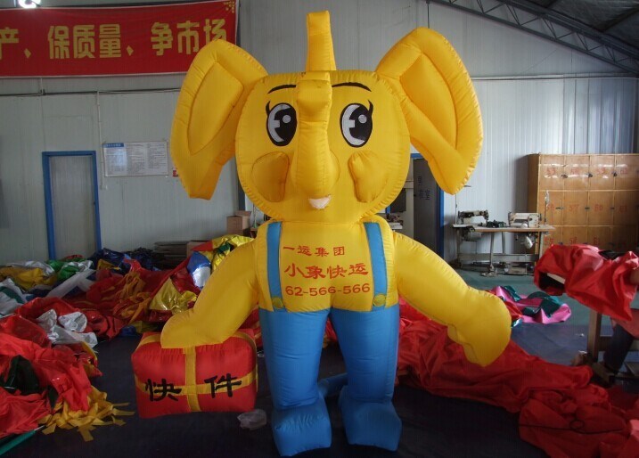 龙江镇大象充气卡通气模